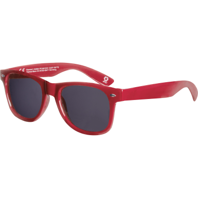 RPET SUNGLASSES ILLINOIS in Red 