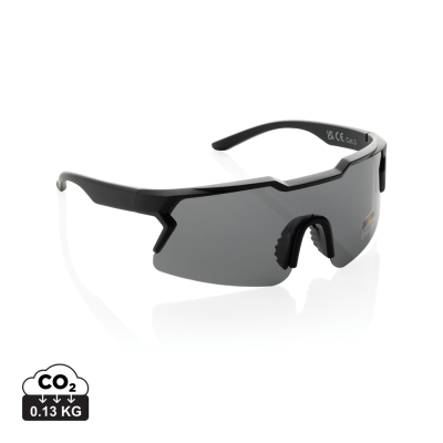 SPROSHIELD RCS PLASTIC ACTIVITY GLASSES with Polarised Lens in Black