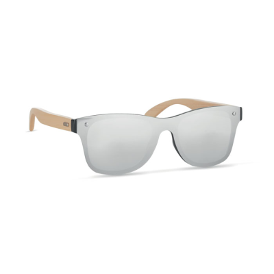 SUNGLASSES with Mirrored Lens in Silver