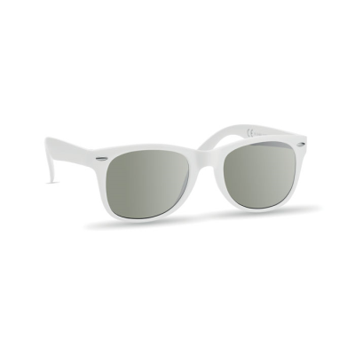 SUNGLASSES with Uv Protection in White