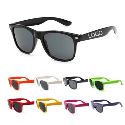 UV PROTECTIVE CLASSIC RETRO RECYCLED PLASTIC SUNGLASSES