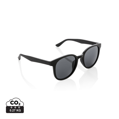 WHEAT STRAW FIBER SUNGLASSES in Black