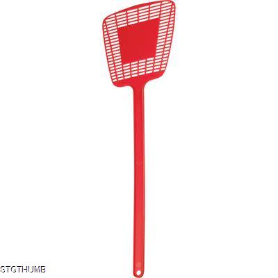 FLY SWATTER MADE OF PLASTIC in Red
