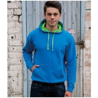 AWDIS VARSITY HOODED HOODY