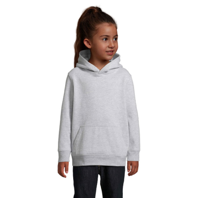 CONDOR CHILDRENS HOODED HOODY SWEAT in Grey