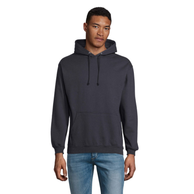CONDOR UNISEX HOODED HOODY SWEAT in Blue