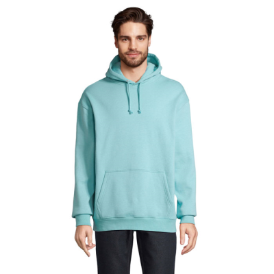 CONDOR UNISEX HOODED HOODY SWEAT in Blue