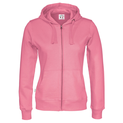 COTTOVER FULL ZIP LADIES HOODED HOODY SWEATSHIRT (GOTS)