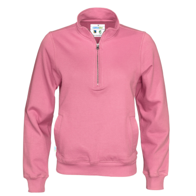 COTTTOVER HALF ZIP UNISEX(GOTS)