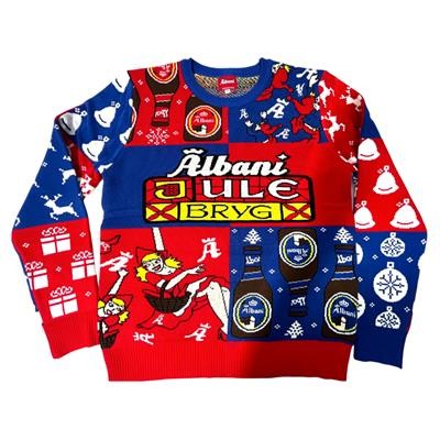 CUSTOM KNIT JACQUARD PULLOUT SWEATER