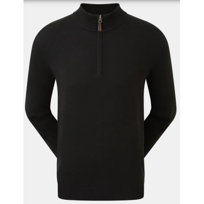 FJ (FOOTJOY) GENTS WOOL BLEND HALF-ZIP PULLOVER