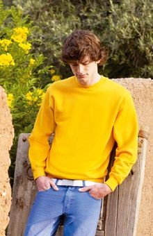 FRUIT OF THE LOOM DROP SHOULDER SWEATSHIRT