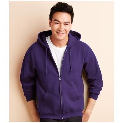 GILDAN HEAVY BLEND ZIP HOODED HOODY SWEATSHIRT