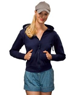 HANES SPICY ZIP HOODED HOODY JACKET