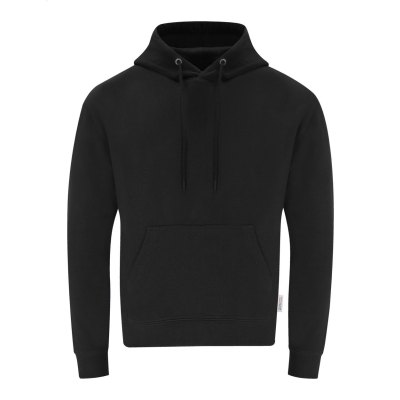 HOODED HOODY SWEATSHIRT in Black