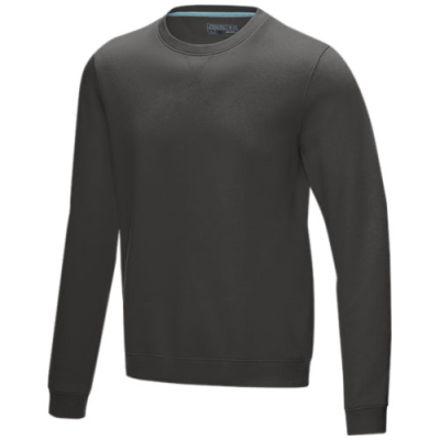 JASPER MEN’S ORGANIC RECYCLED CREW NECK SWEATER - PROMOTIONAL CORPORATE GIFT