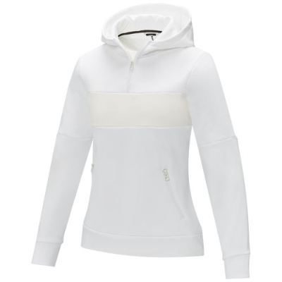SAYAN WOMENS HALF ZIP ANORAK HOODED HOODY SWEATER