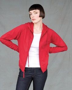 SKINNI FIT LADIES ZIP HOODED HOODY JACKET