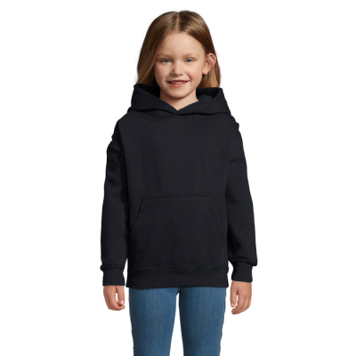 SLAM CHILDRENS HOODED HOODY SWEATER in Blue