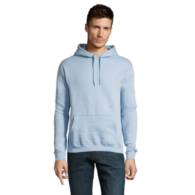 SLAM UNISEX HOODED HOODY SWEATER in Blue