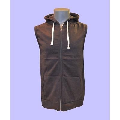 SLEEVELESS HOODED HOODY