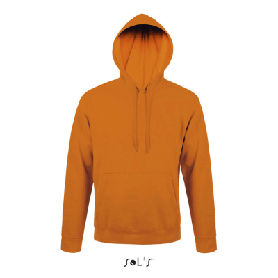 SNAKE HOOD SWEATER in Orange