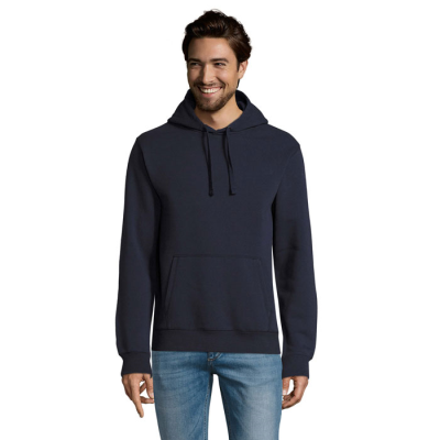 SPENCER HOODED HOODY SWEAT 280 in Blue