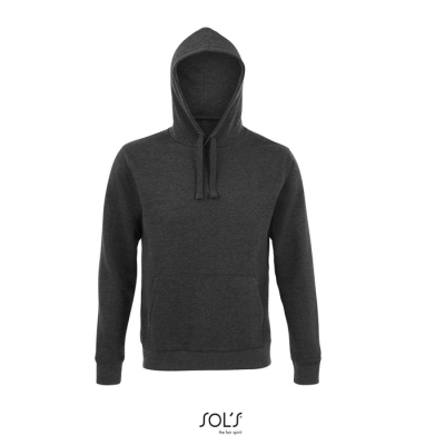 SPENCER HOODED HOODY SWEAT 280 in Grey