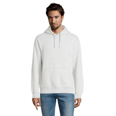 SPENCER HOODED HOODY SWEAT 280 in Grey