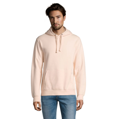 SPENCER HOODED HOODY SWEAT 280 in Pink
