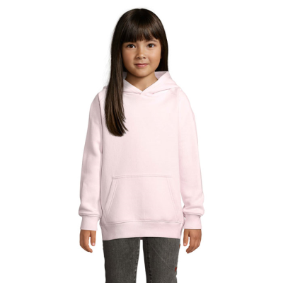 STELLAR CHILDRENS HOODED HOODY SWEAT in Pink