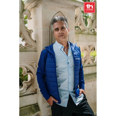 THC SKOPJE MENS HOODED HOODY JACKET in 300T Taffeta