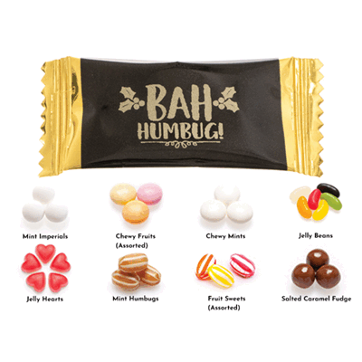 BAH HUMBUG CHRISTMAS SWEETS