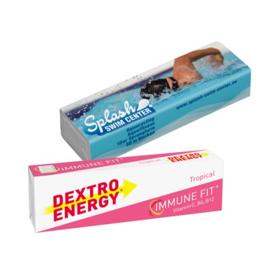 DEXTRO ENERGY BAR - TROPICAL & 10 VITAMINS - PROMOTIONAL CORPORATE GIFT