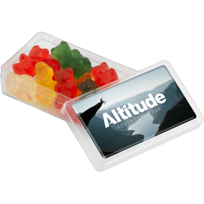 DOMED RECTANGULAR POT with Sweets of Choice