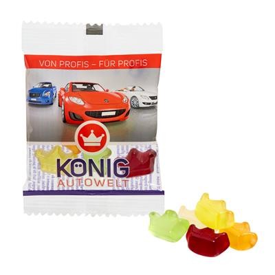 FRUIT GUM CUSTOMISED 10 G in a Compostable Bag