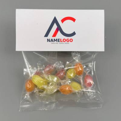 HEADER SWEETS BAG - FRUIT BON BONS - 25G