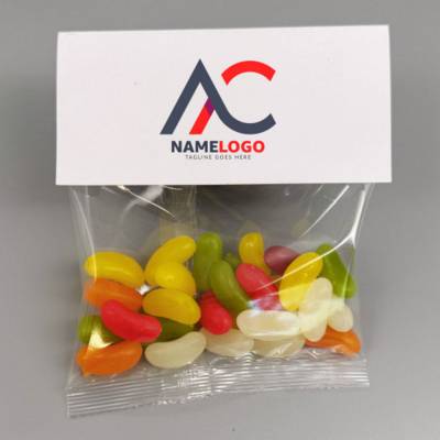 HEADER SWEETS BAG - JELLY BEANS - 60G