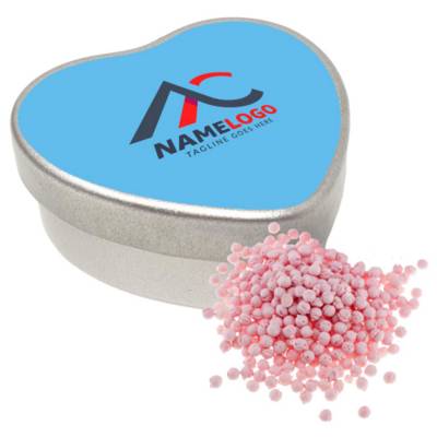 HEART SHAPE SWEETS TIN - MILLIONS - 30G