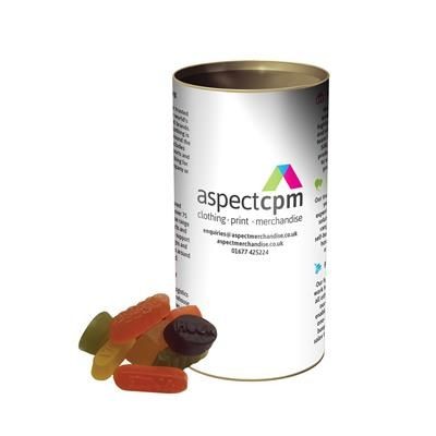 JUICY WINE GUMS in a Personalised Teeny Tube 100G