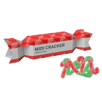 MEDIUM CHRISTMAS SWEETS CRACKER - VEGAN CANDY CANES - 40G