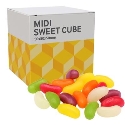 MEDIUM SWEETS CUBE - JELLY BEANS - 40G