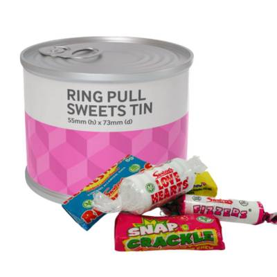 RING PULL SWEETS CAN - SWIZZELS MINI MIX - 50G