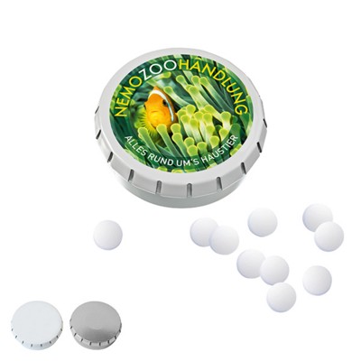 SUPER MINI CLIC CLAC TIN with Peppermint Pastilles