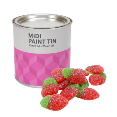 SWEETS PAINT CAN - FIZZY STRAWBERRIES - 60G