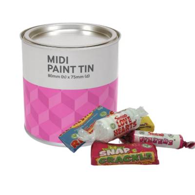 SWEETS PAINT CAN - FIZZY SWIZZELS MINI MIX - 75G