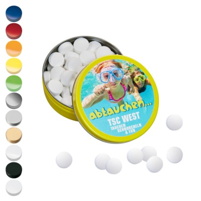 XS POCKET TIN with Stevia* Peppermint Pastilles