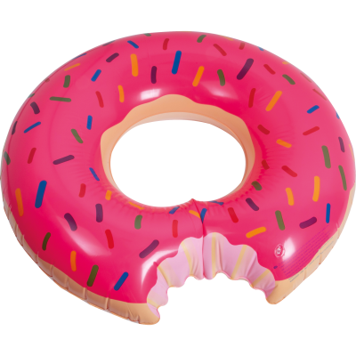 INFLATABLE DONUT in Multicolored 