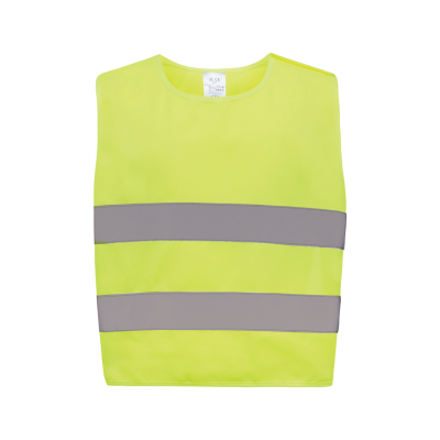 GRS RECYCLED PET HIGH-VISIBILITY SAFETY VEST 3-6 YEARS in Yellow