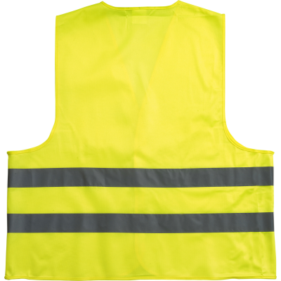 HIGH VISIBILITY SAFETY JACKET FOR CHILDRENS in Yellow